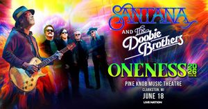 Santana and The Doobie Brothers: Oneness Tour 2026 at Pine Knob Music Theatre