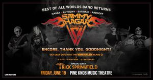 Sammy Hagar: The Best Of All Worlds 2026