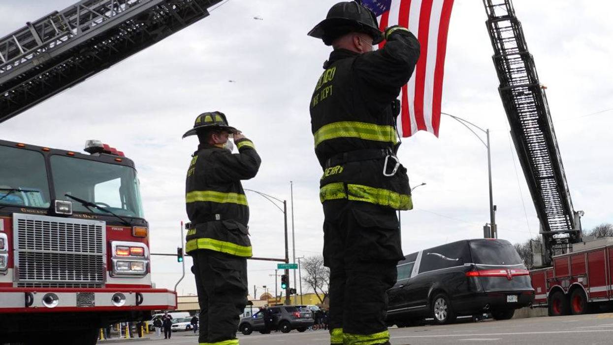 Funeral for Chicago firefighter killed in Rogers Park blaze canceled after wife goes into labor
