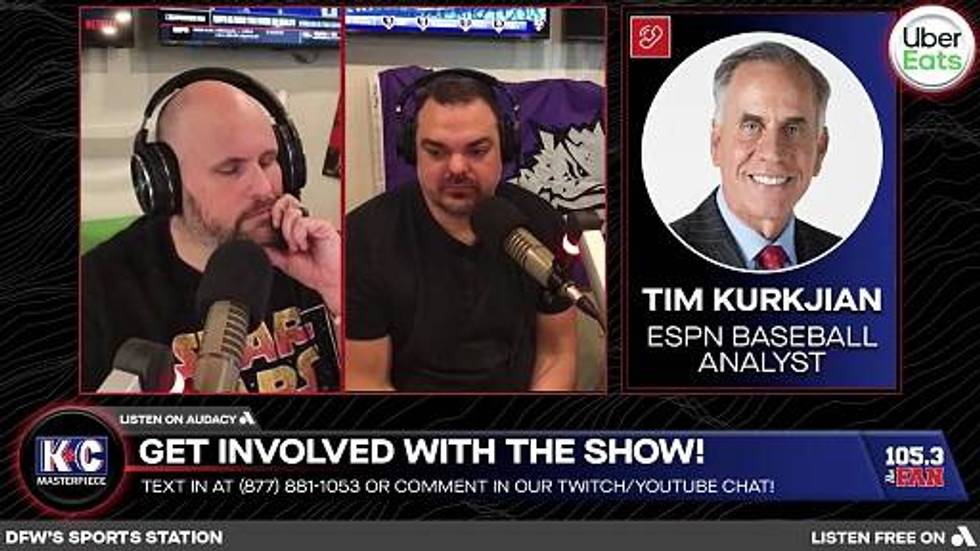 Tim Kurkjian On Opening Night/Day, The Rangers, Corey Seager, Roster Depth & More | K&C Masterpiece