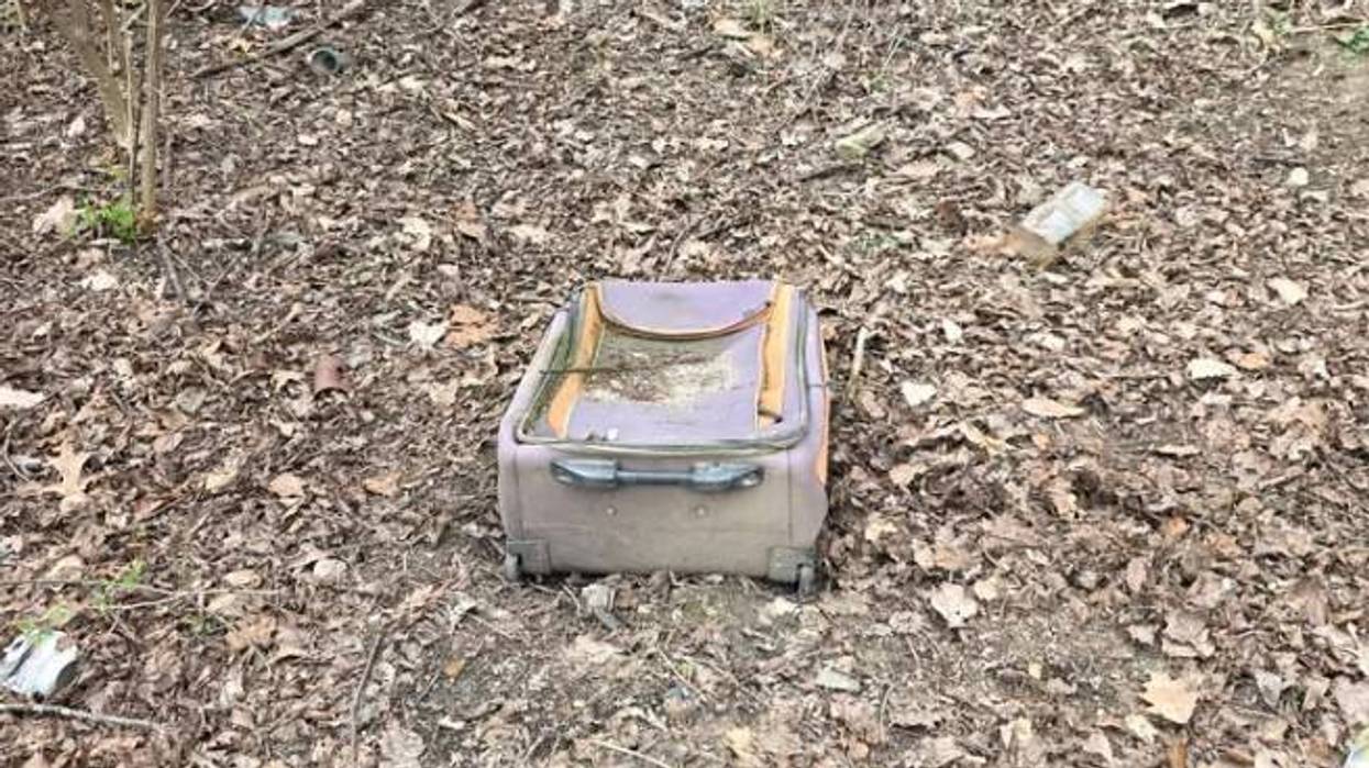 Humane Society asking for help after dog found in suitcase