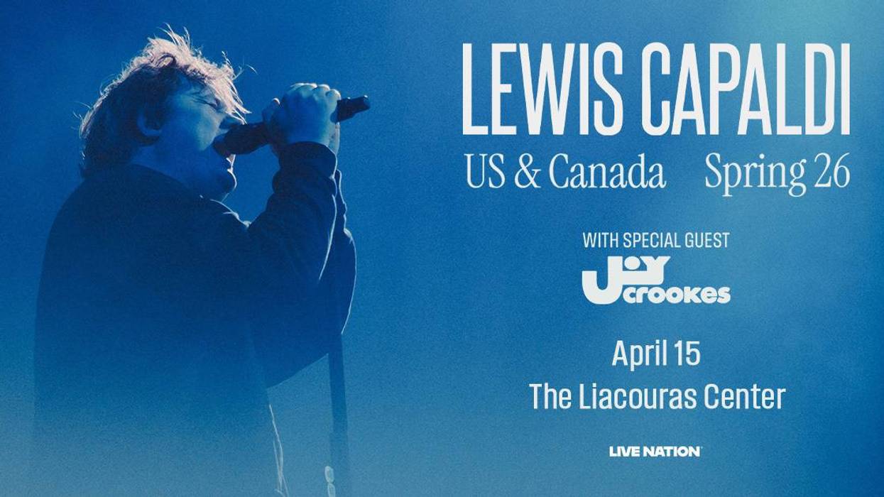 Your chance to win tickets to see Lewis Capaldi on April 15th 2026 at the Liacouras Center in Philly