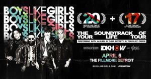 Boys Like Girls at The Fillmore Detroit
