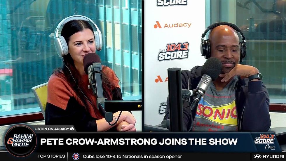 Pete Crow-Armstrong gets grief for his friendship with Caleb Williams