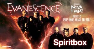 Evanescence at Pine Knob Music Theatre