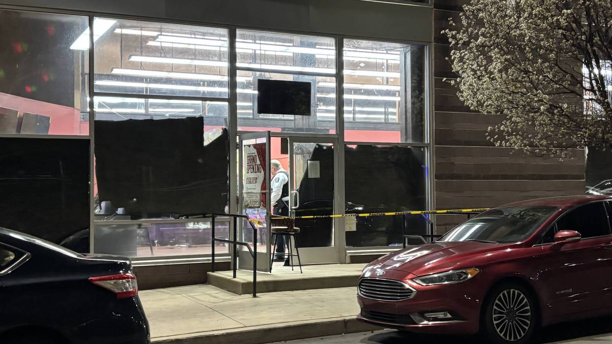 2 shot at pop-up hookah lounge in vacant storefront near Temple’s campus
