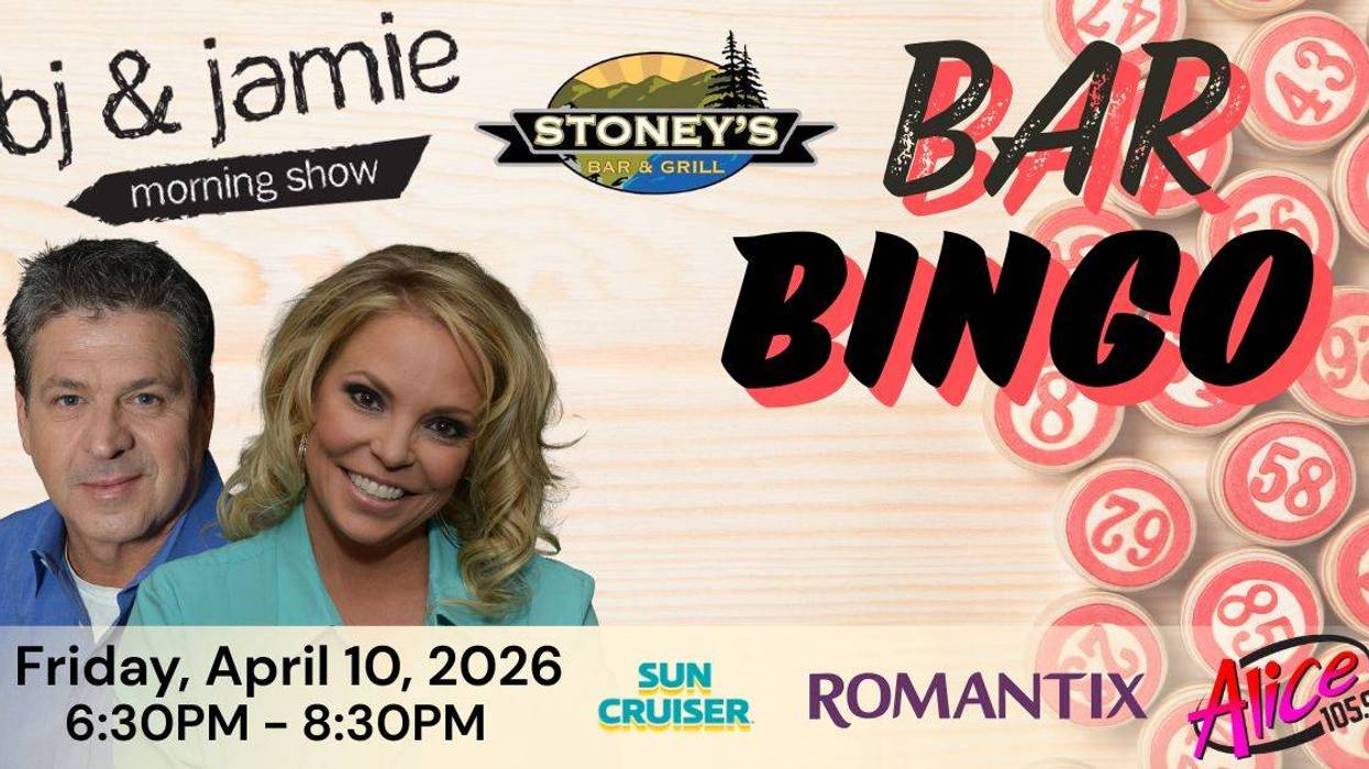 BJ & Jamie's Bar Bingo - April 10, 2026