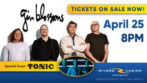 Gin Blossoms + Tonic