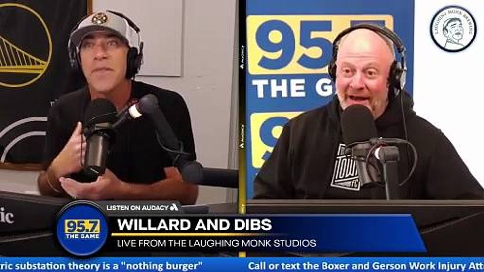 Dodgers fan pisses Willard off