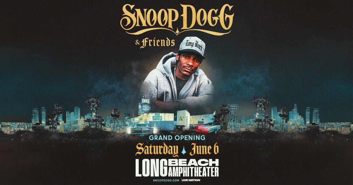 Enter for a chance to win tickets to the Long Beach Amphitheater Grand Opening with Snoop Dogg & Friends