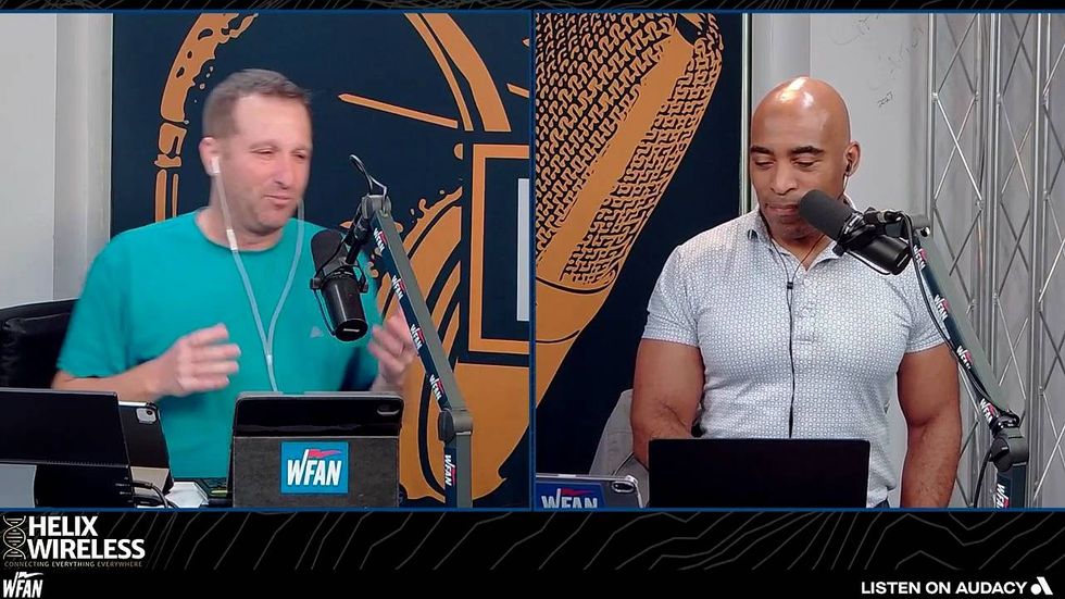 Evan and Tiki on Vientos' playing time