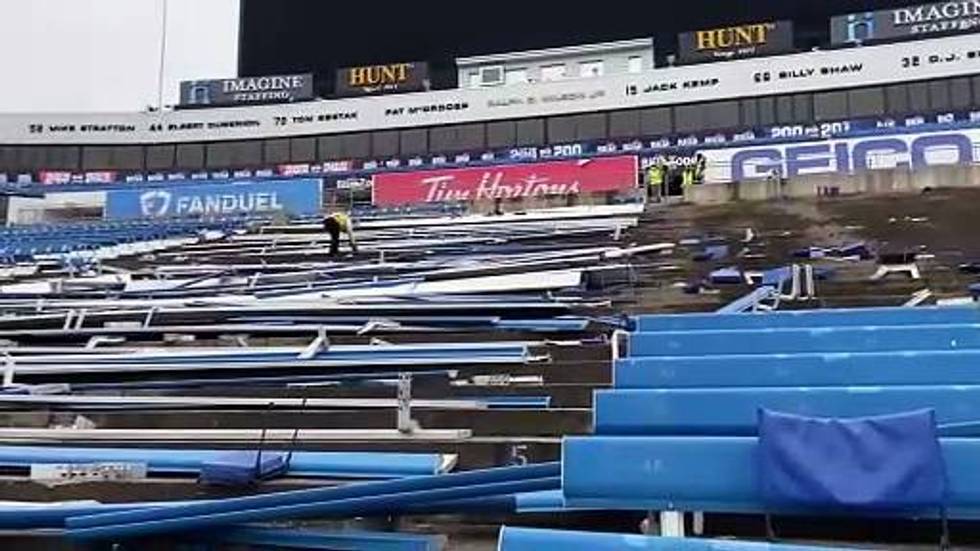 From seats to troughs: first steps in Highmark Stadium demolition