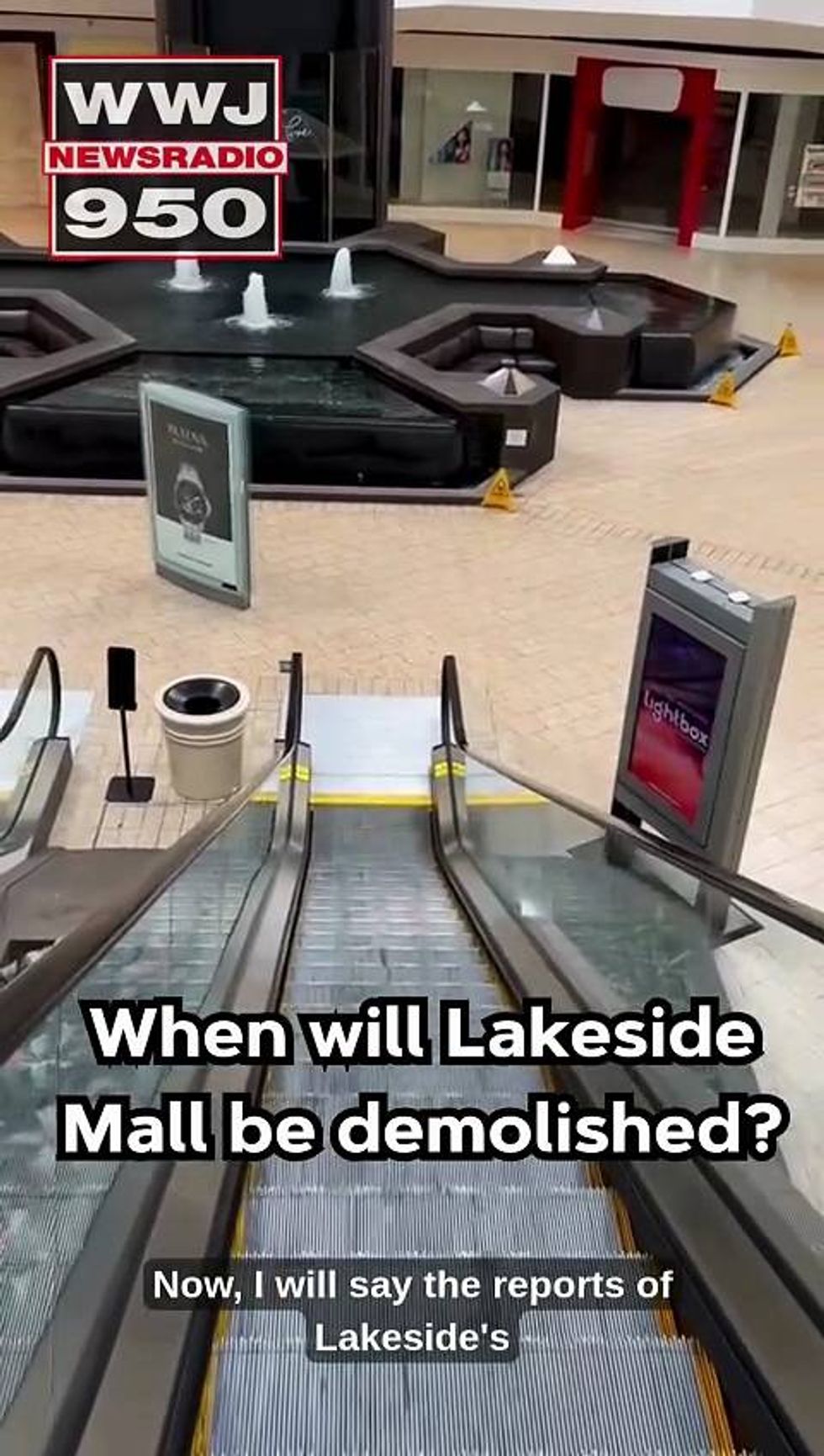 When will Lakeside Mall in Sterling Heights be demolished?