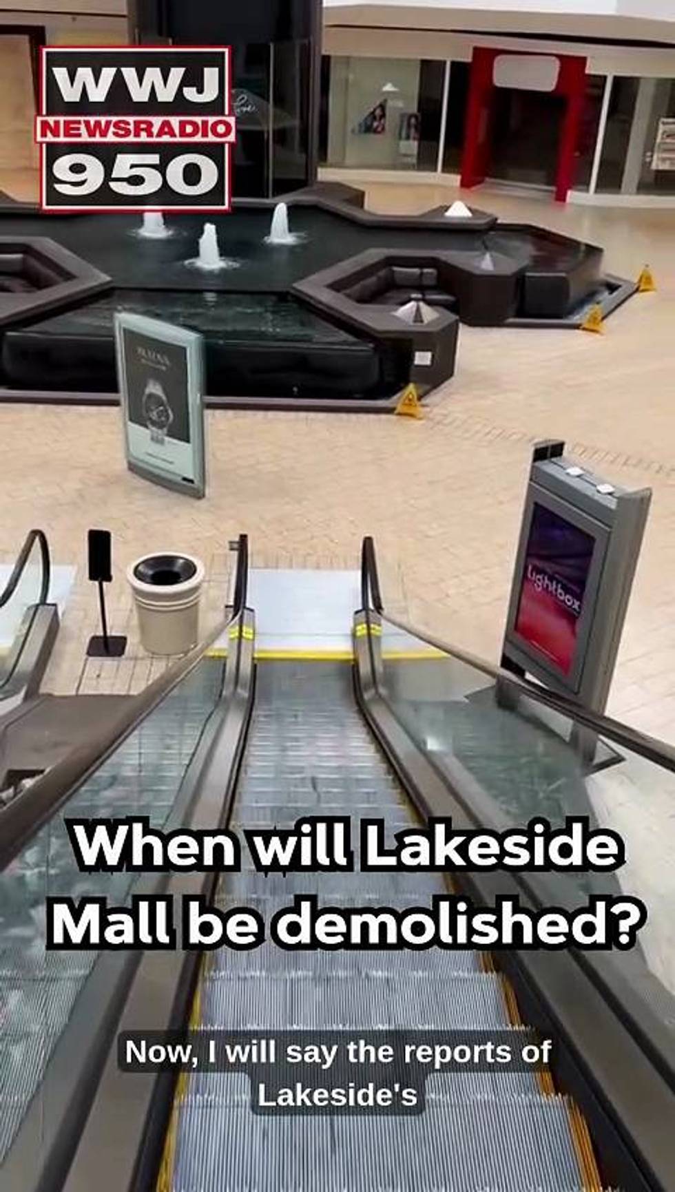 When will Lakeside Mall in Sterling Heights be demolished?