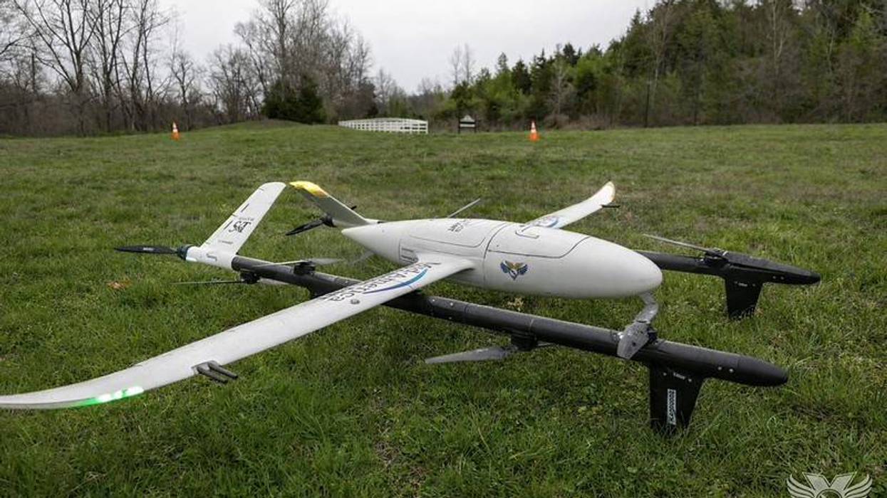 Drones transporting blood samples across Missouri