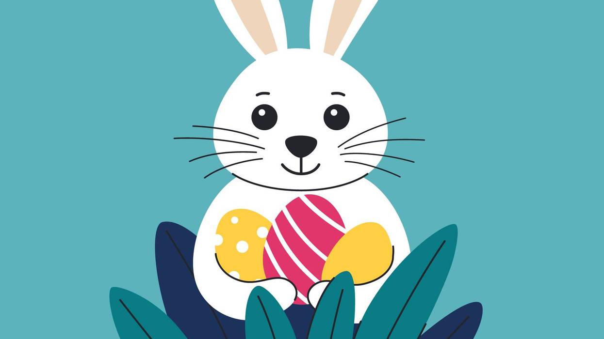 Hop to this Website to Follow The Easter Bunny's Trail