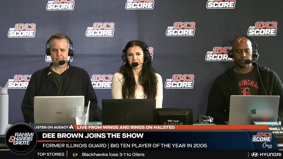 Dee Brown is thrilled to see Illini's success