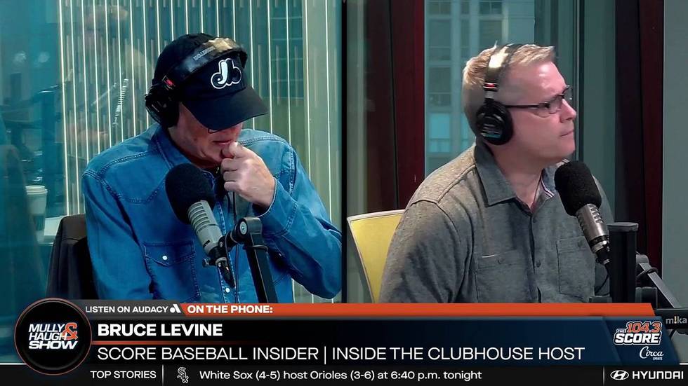 Bruce Levine reacts to Cade Horton's forearm injury