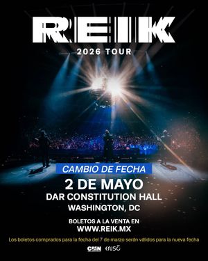 Reik: 2026 Tour (NUEVA FECHA-POSPUESTO)