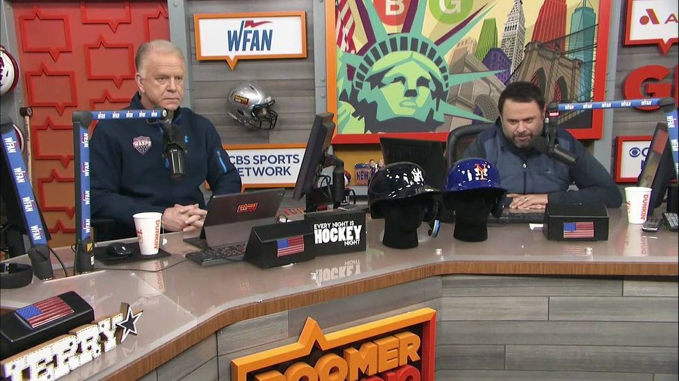 Boomer and Gio applaud the Mets