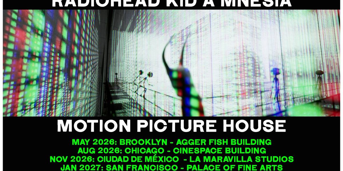 An art installation by Radiohead is coming to Chicago this summer