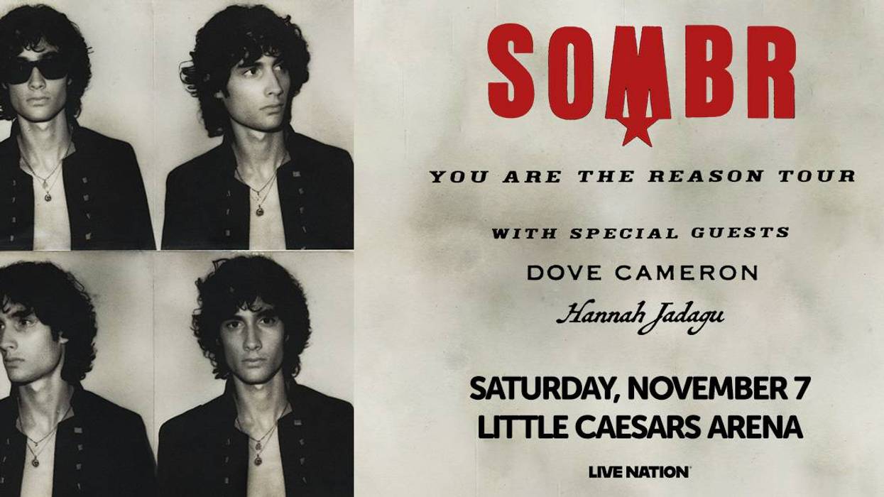 SOMBR: You Are The Reason Tour at Little Caesars Arena