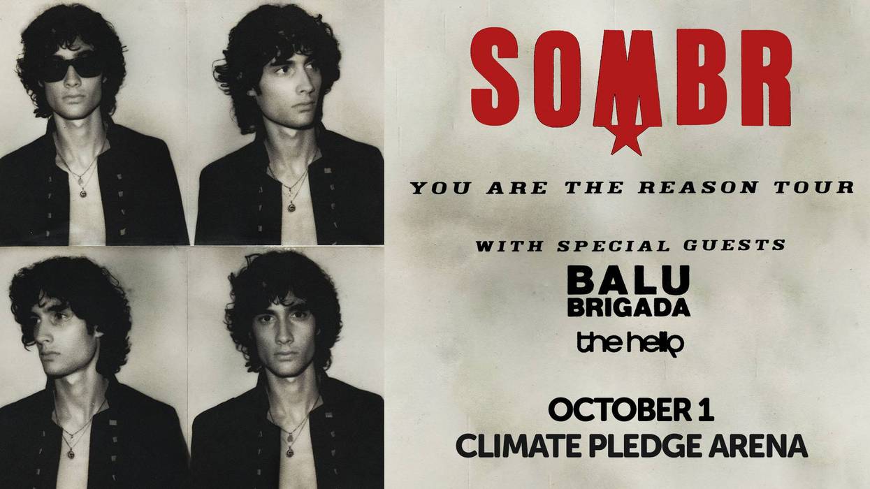 Sombr at Climate Pledge Arena