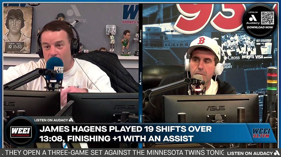 There was a lot to like in James Hagens' NHL debut