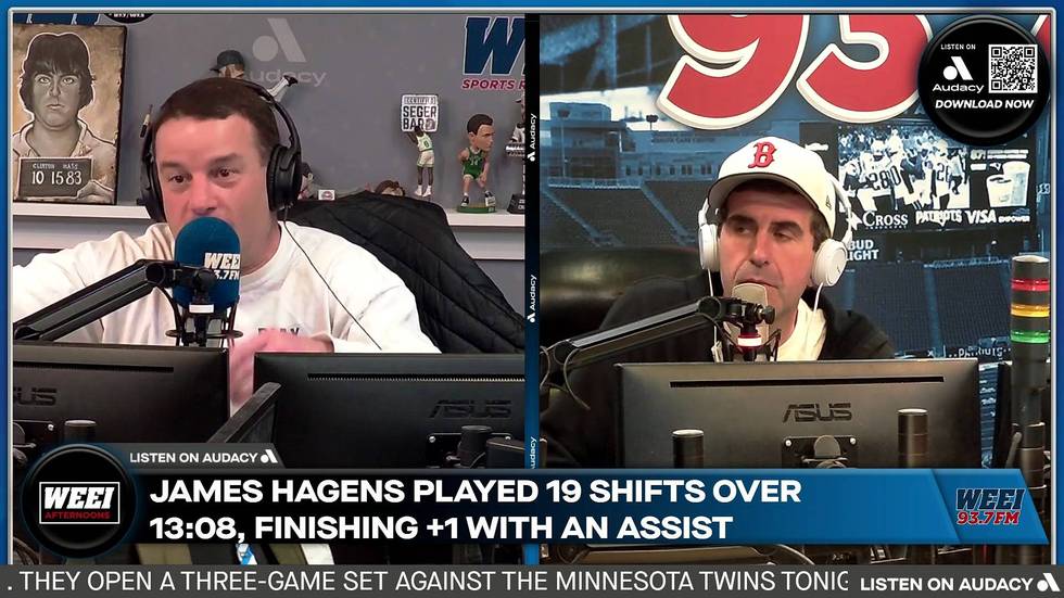 There was a lot to like in James Hagens' NHL debut