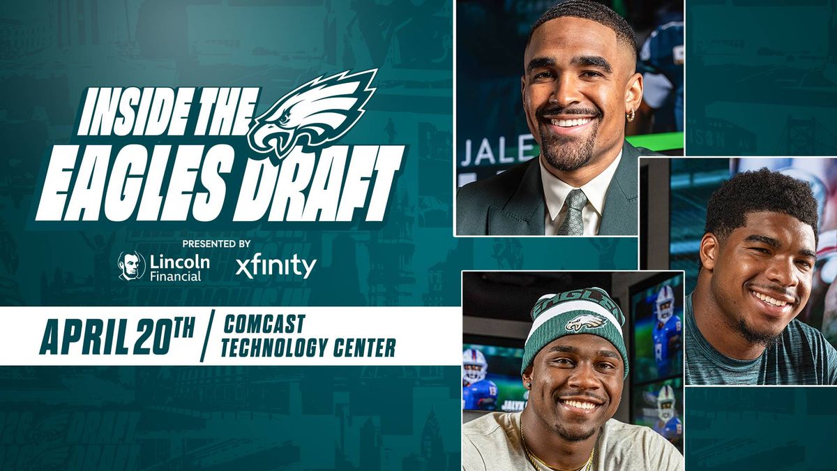 Your chance to win tickets to Inside the Eagles Draft Event live on April 20th