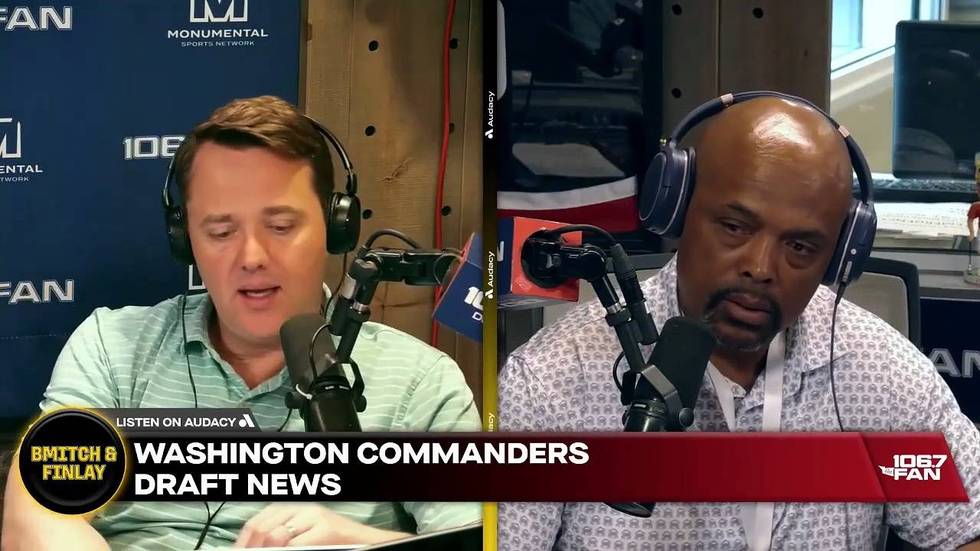 Should Commanders Trade Out Of No. 7 Pick? I BMitch & Finlay