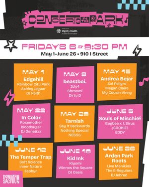 Concerts in the Park 2026