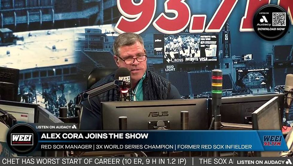 ed Sox manager Alex Cora joins to discuss Garrett Crochet's rough outing