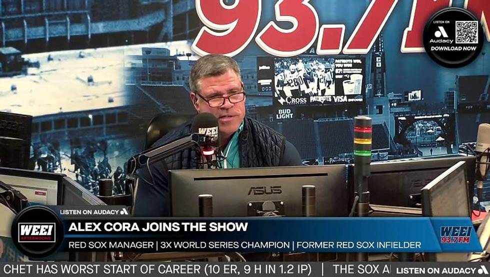 ed Sox manager Alex Cora joins to discuss Garrett Crochet's rough outing