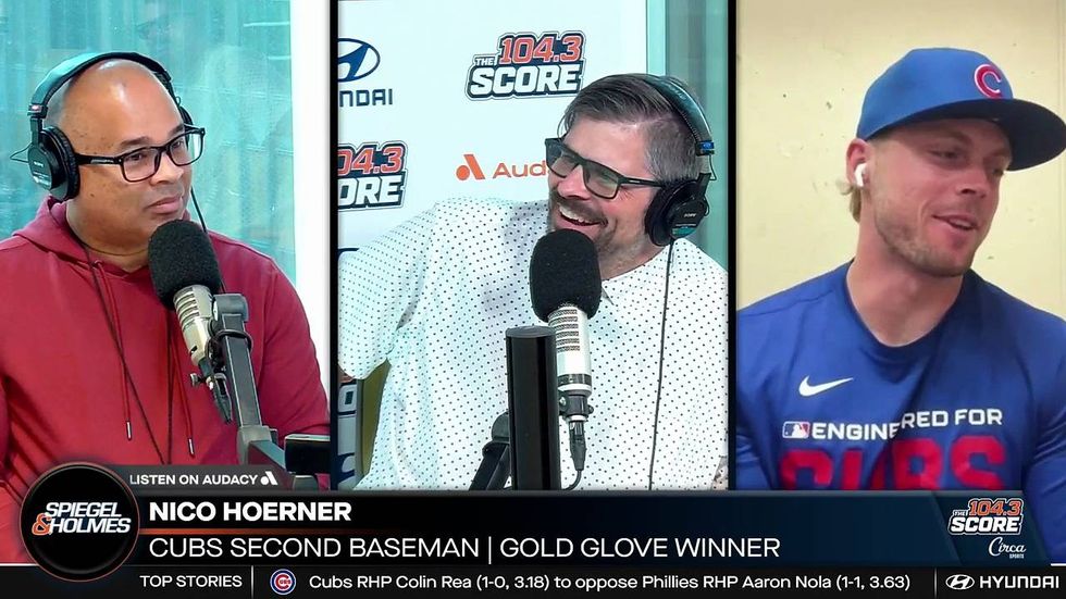 Nico Hoerner enjoys leading off for the Cubs