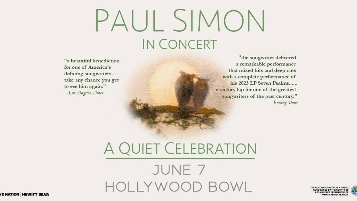 Enter for a chance to win tickets to see Paul Simon at Hollywood Bowl