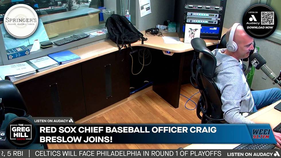 Frustration level? Where is Red Sox Chief Baseball Officer, Craig Breslow, currently when it comes to "frustration level"?