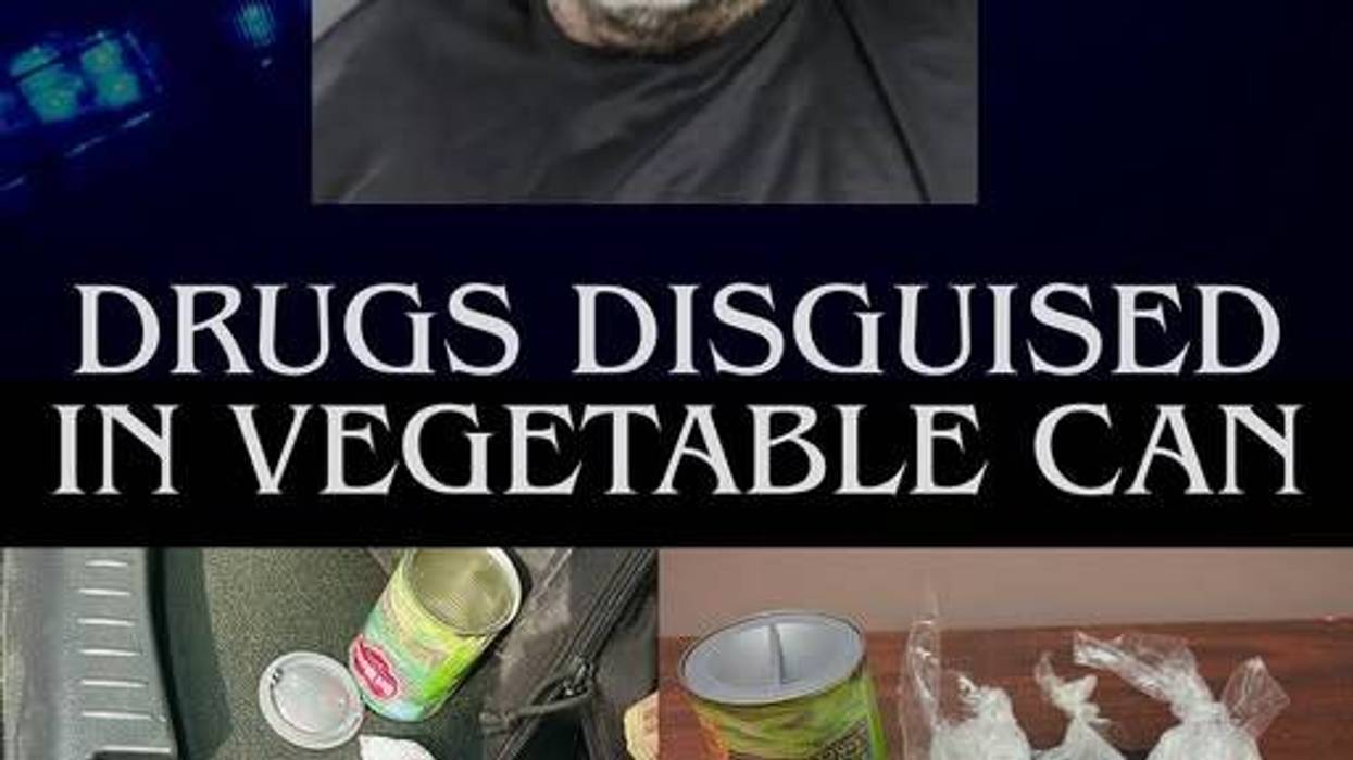 Drug stash found in can of beans during Upstate traffic stop