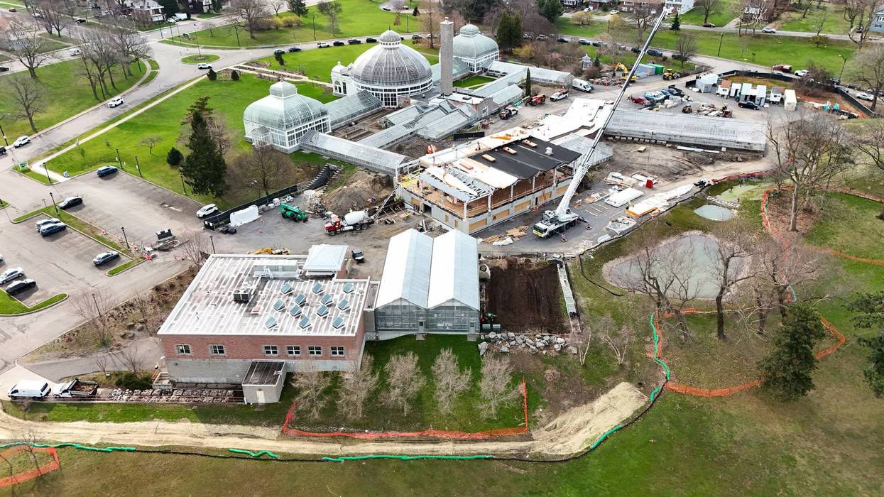 Botanical Gardens expansion halfway done