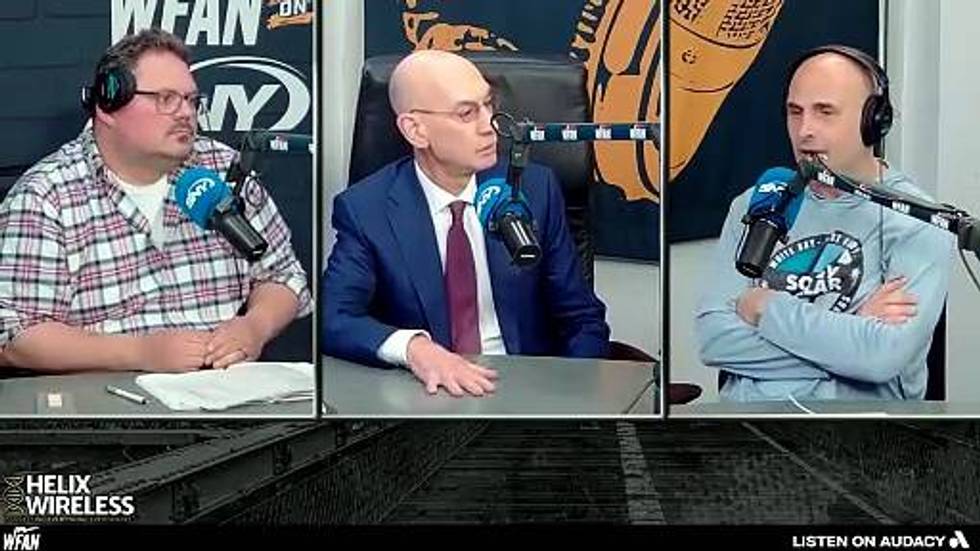 Adam Silver On NBA Expansion, Officiating & Knicks Playoff Hype