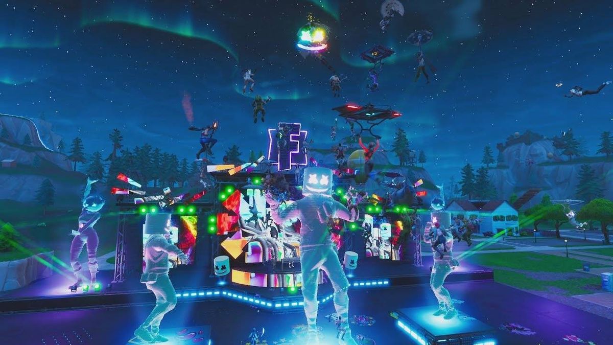 That Time Marshmello Had a Live Concert on 'Fortnite'