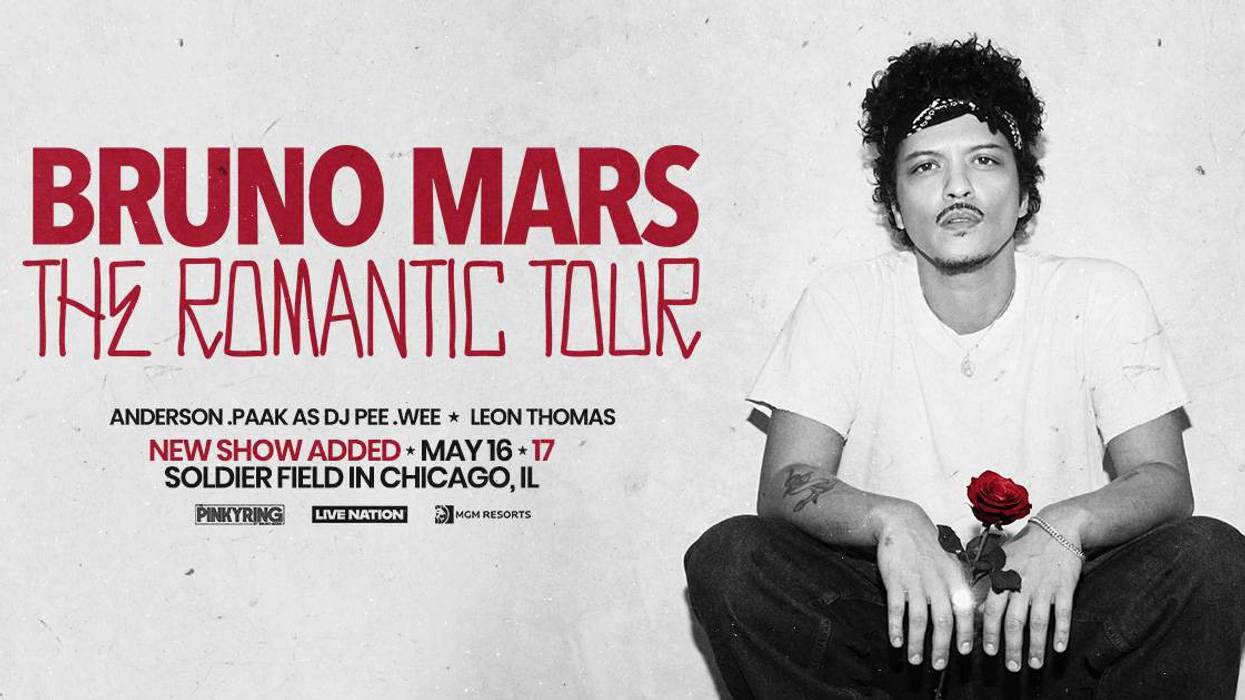 Your chance to see Bruno Mars