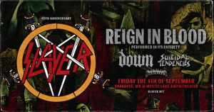Slayer: 40th Anniversary of Reign in Blood
