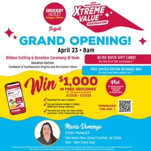 Grocery Outlet Bargain Market Grand Opening - Suffolk