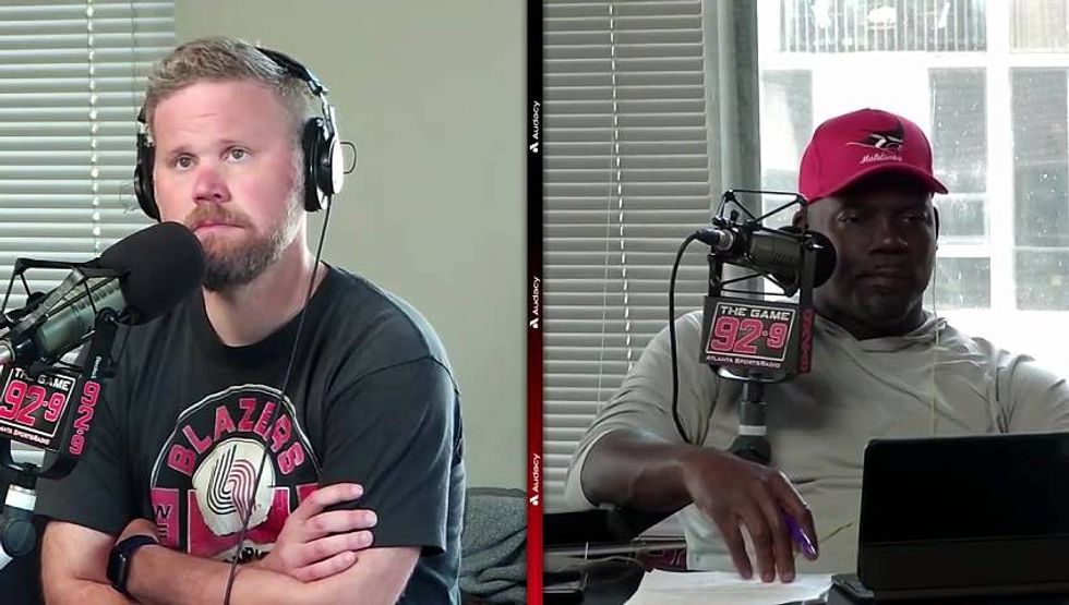 How does the second-round depth shake out for the Falcons?