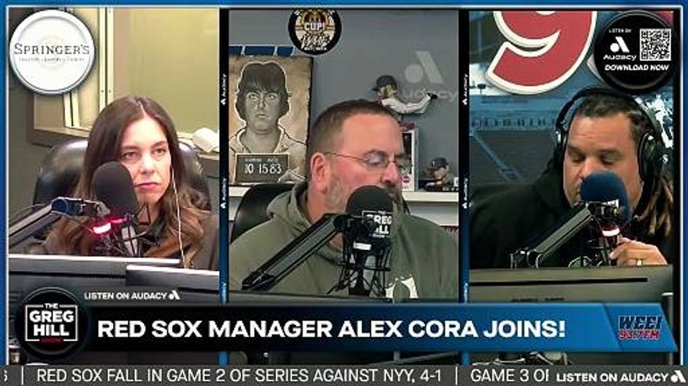 "If the struggles continue, do you feel any concern that you could potentially be on the hot seat?" Red Sox Manager Alex Cora joins!