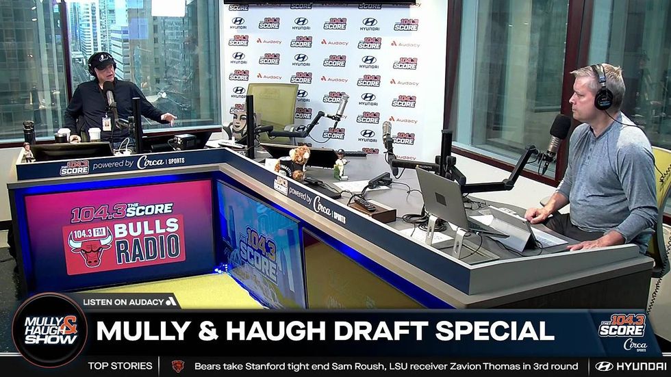 David Haugh is 'baffled' that Bears didn't draft any defensive players on Day 2 of NFL Draft