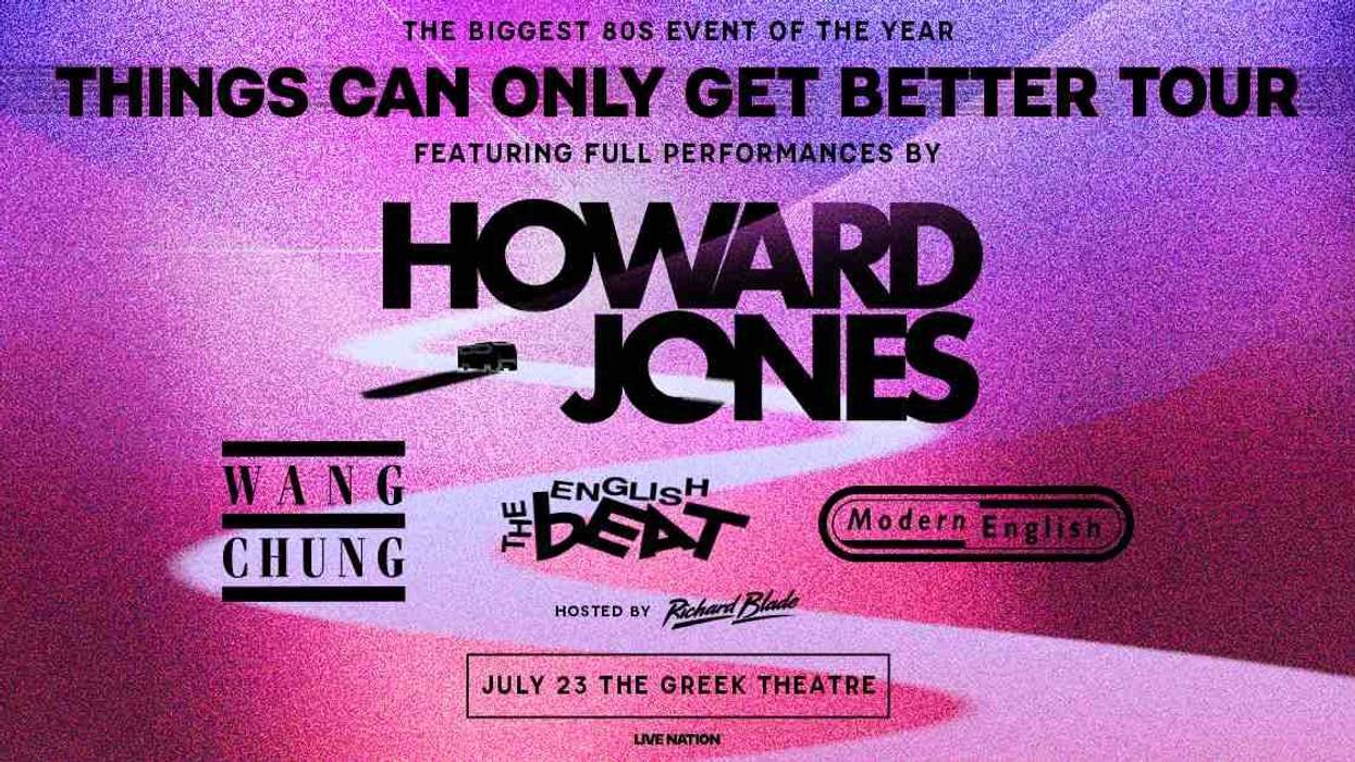 Listen for your chance to win tickets to see Howard Jones