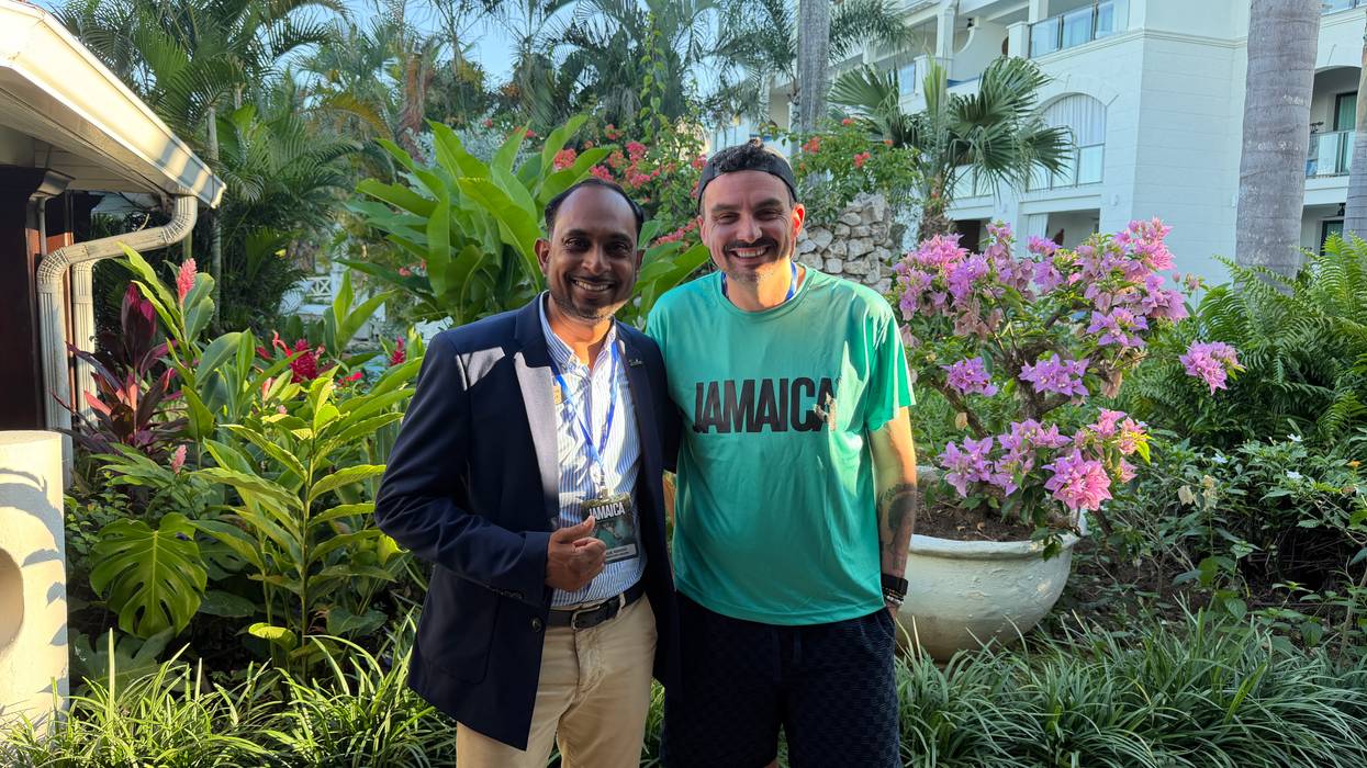 Coop chats with Khalil Keddo Hotel Manager Beaches Negril