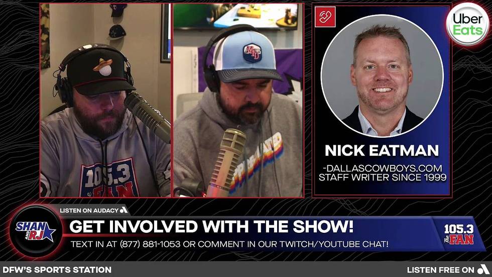 Nick Eatman On The Cowboys Rookie Minicamp, Caleb Downs, Christian Parker & More | Shan & RJ